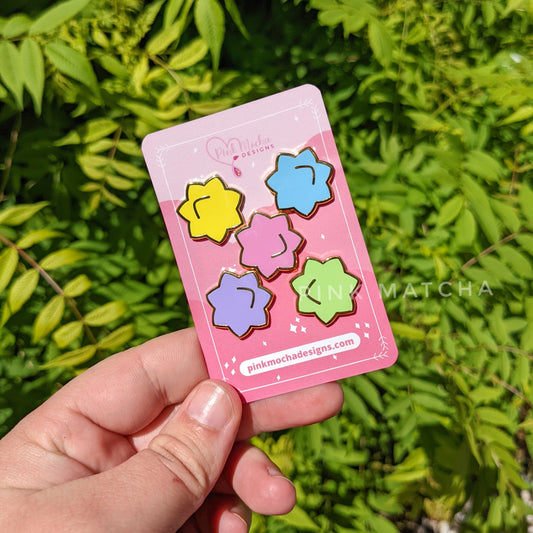 Konpeitō Mini Pins Set